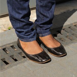 Lanvin brown Leather Flats